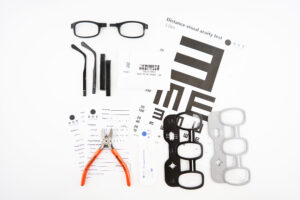 DOT Glasses Testing Kit Components